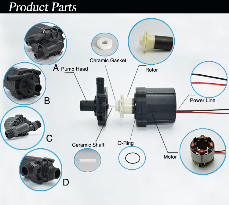 12v hot water pump