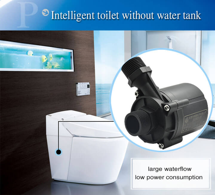 intelligent toilet pump