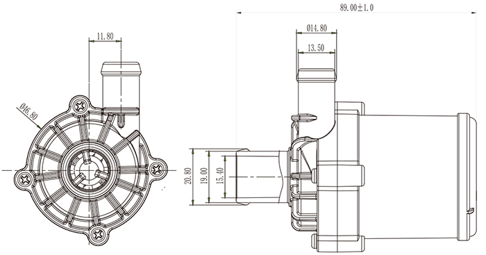 toilet water pump