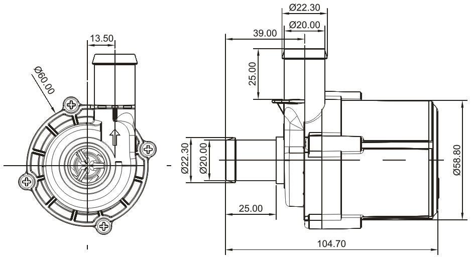 toilet booster pump