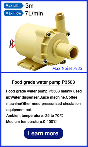 12V/24V Juicer machine DC Pump P3503