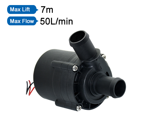 Principle and application of brushless DC water pump