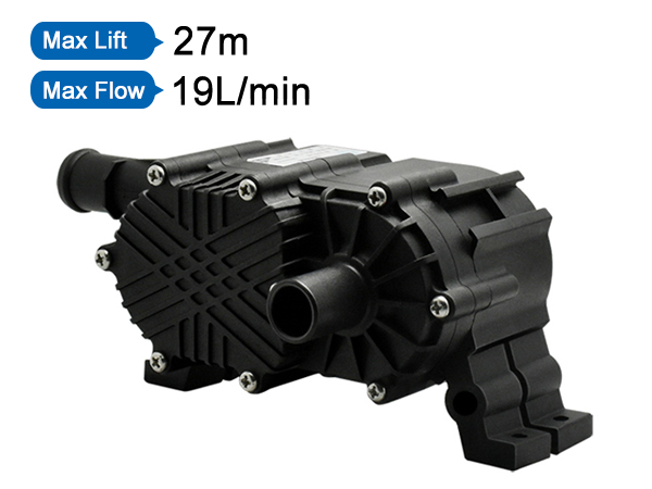 Speed regulation mode of DC water pump